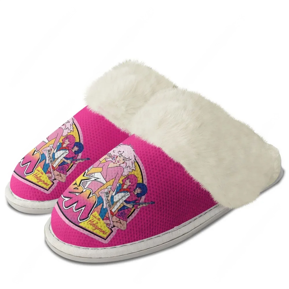 Men'S Shoes Lightweight - Jem and The Holograms Plush Slippers