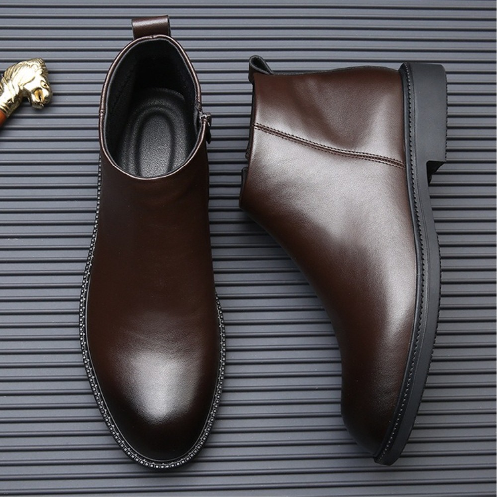 Men Shoes Size 46 - Chelsea Boots for Man Autumn Winter