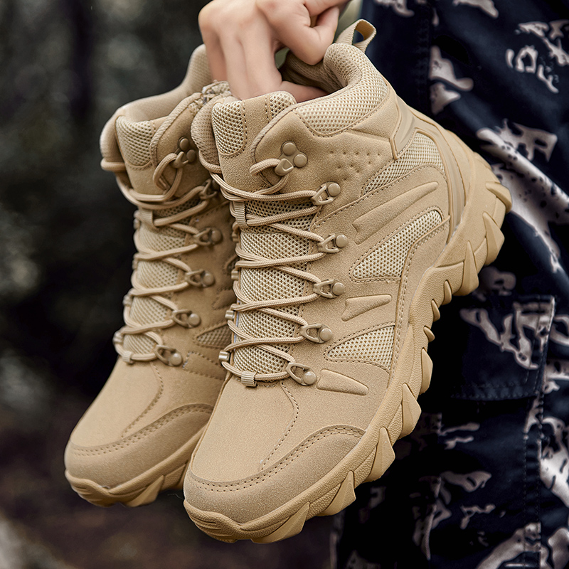 Men'S Training Shoes - Desert Combat Training Boots Male Outdoors