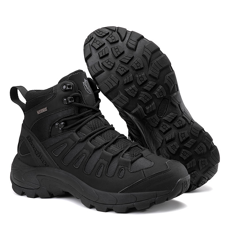 Men'S Training Shoes - Men Army Shoes Waterproof Male Military