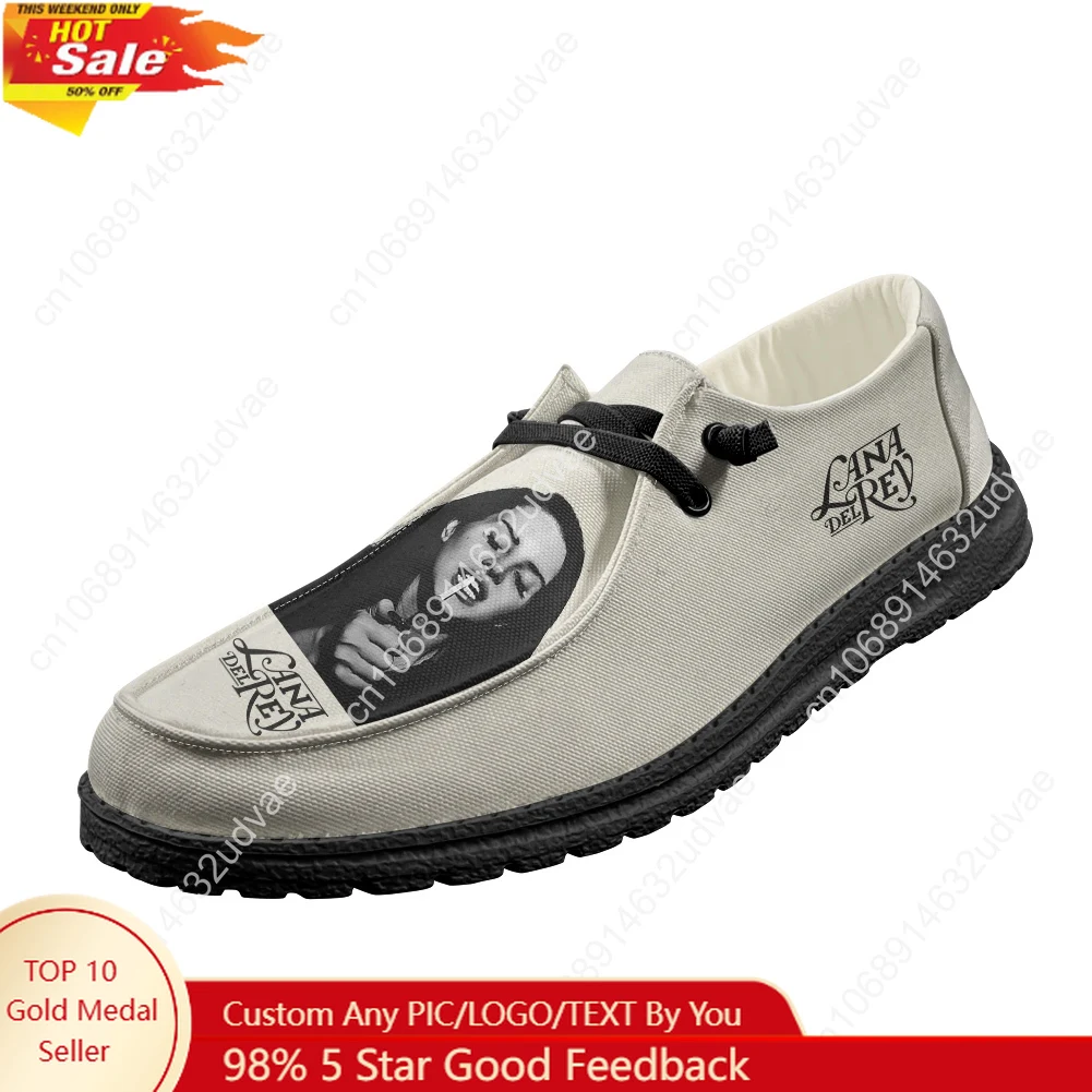 Men'S Shoes Lightweight - Lana Del Rey Singer Loafers Men