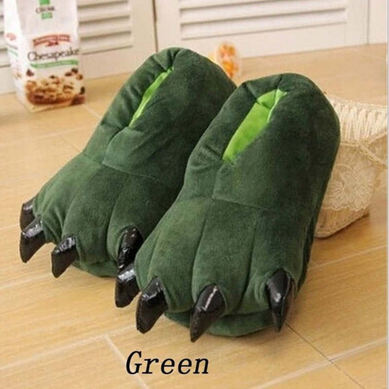 Men'S Shoes To Women'S - Winter Warm Soft Indoor Floor Slippers