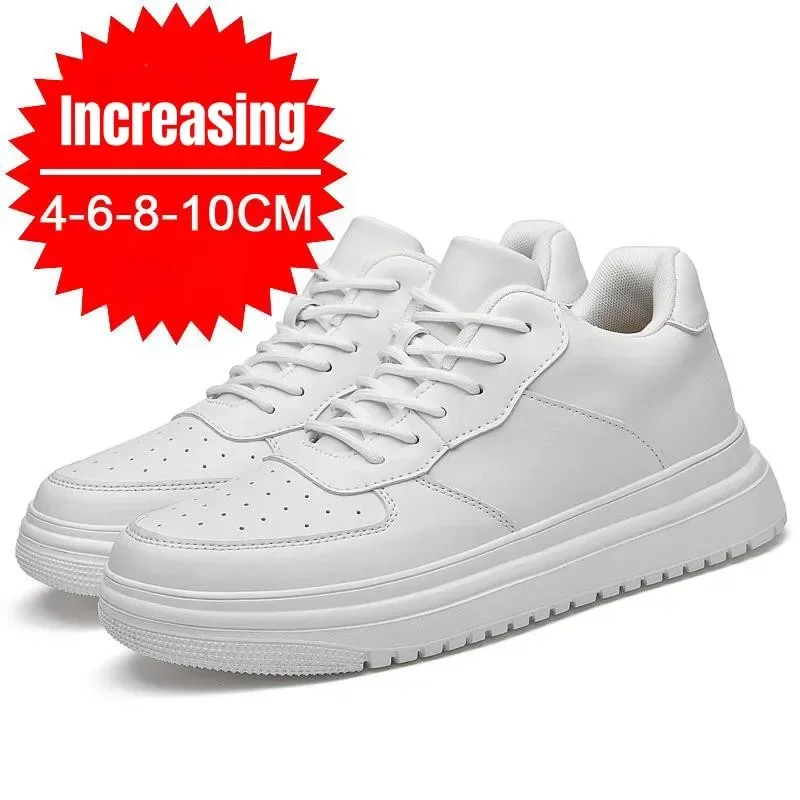 Men Shoes Size 46 - Winter New Height Increasing Shoes for