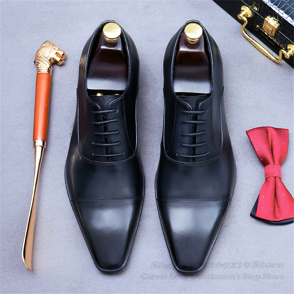 Men Oxford Leather Shoes New B - đánh giá và giá Men Shoes Oxford