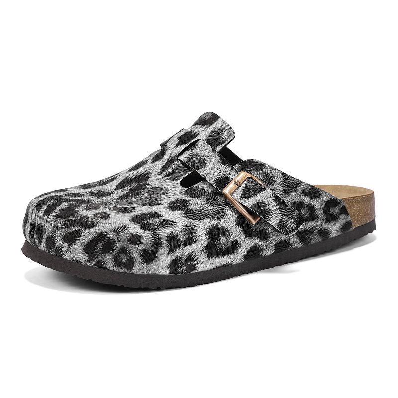Leopard print Cork Slippers Ha - đánh giá và giá Men'S Shoes Birkenstock