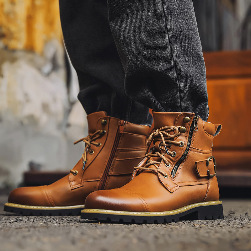Fashion Men Leather Boots Meta - đánh giá và giá Men Shoes Oxford