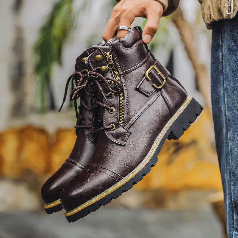 Fashion Men Leather Boots Meta - đánh giá và giá Men Shoes Oxford