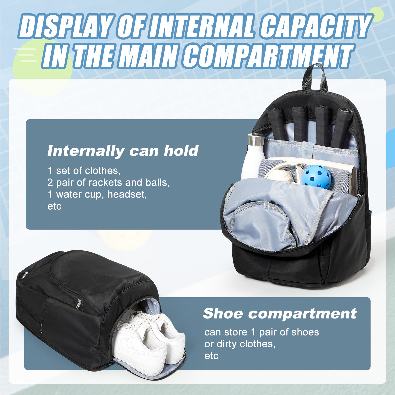 Tennis Bag Tennis Backpack 2 R - đánh giá và giá Men'S Shoes To Women'S