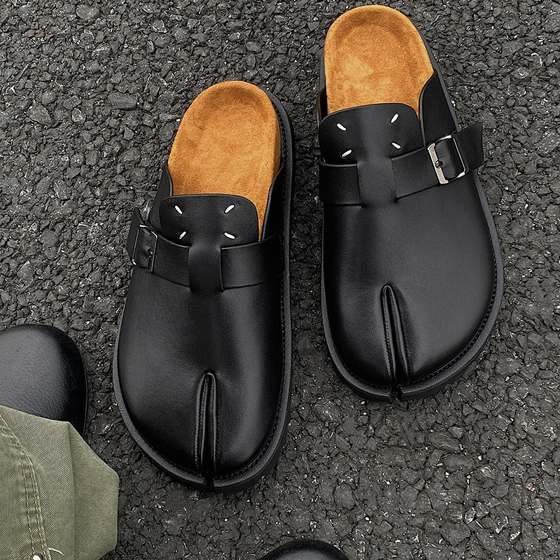 Men Split Toe Slippers Cow Lea - đánh giá và giá Men'S Shoes Birkenstock