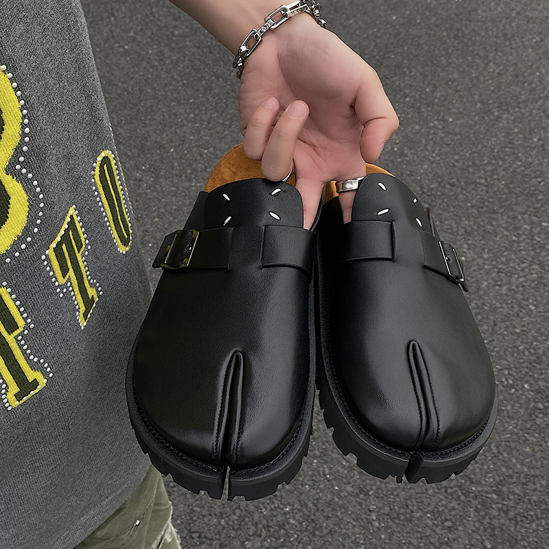 Men Split Toe Slippers Cow Lea - đánh giá và giá Men'S Shoes Birkenstock