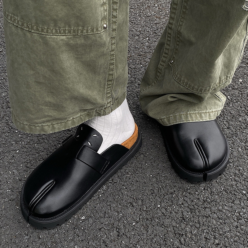 Men Split Toe Slippers Cow Lea - đánh giá và giá Men'S Shoes Birkenstock