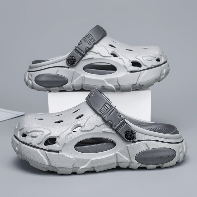 Summer men's sandals new home  - đánh giá và giá Men Shoes Size 46