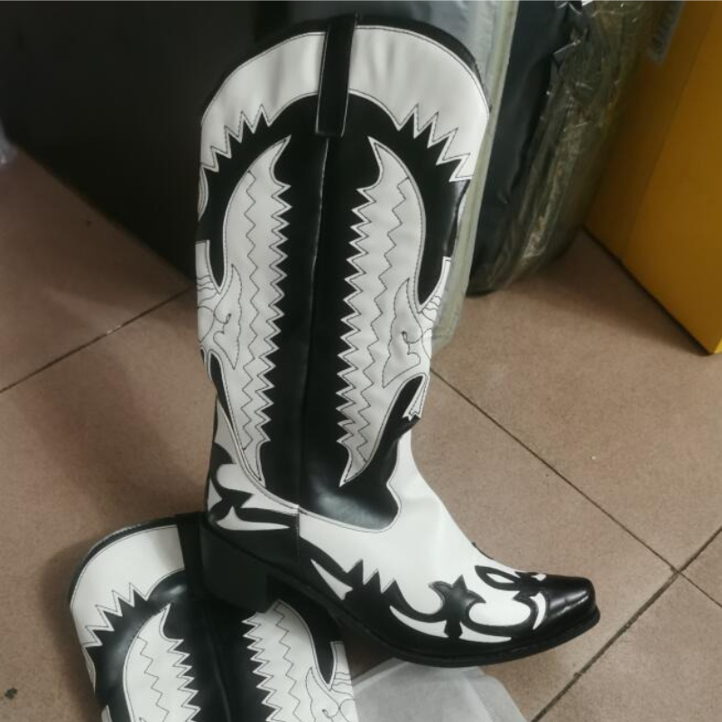 2027 Fashion New Men's Cowboy  - đánh giá và giá Men Shoes Size 46