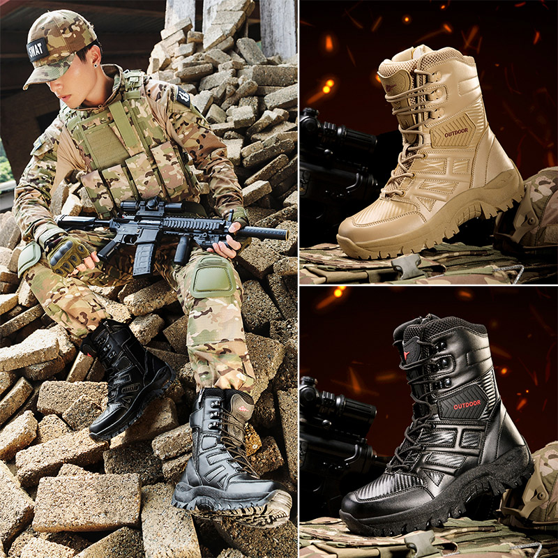 Botas Outdoor Men Boots High T - đánh giá và giá Men'S Training Shoes