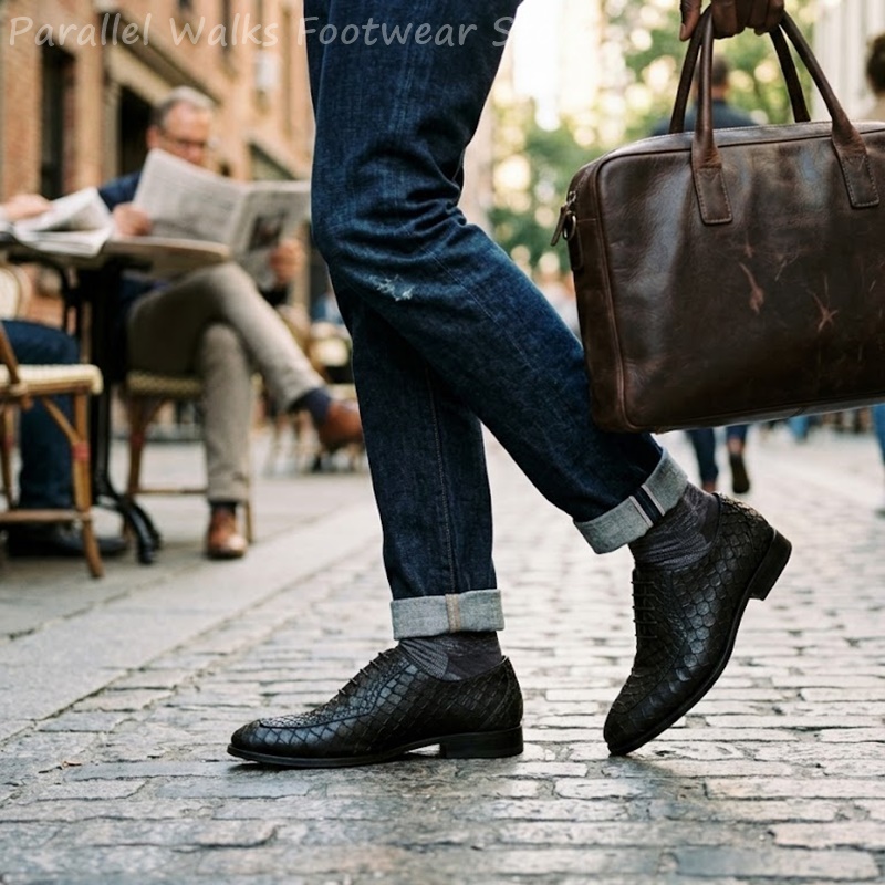 Sartorial Men Oxfords Fish Sca - đánh giá và giá Men Shoes Oxford