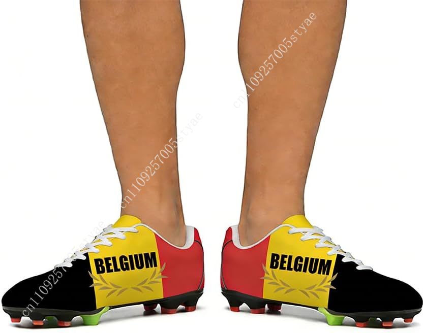 Belgium Flag Soccer Shoes Men  - đánh giá và giá Men Shoes Oxford