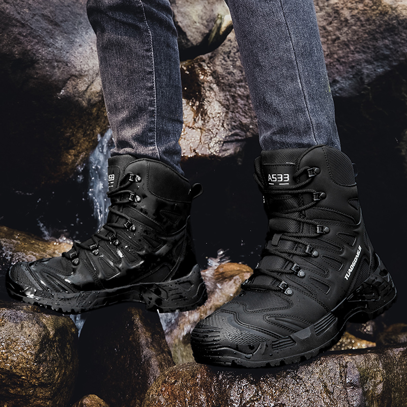 Men's Large Size Outdoor Tacti - đánh giá và giá Men'S Training Shoes